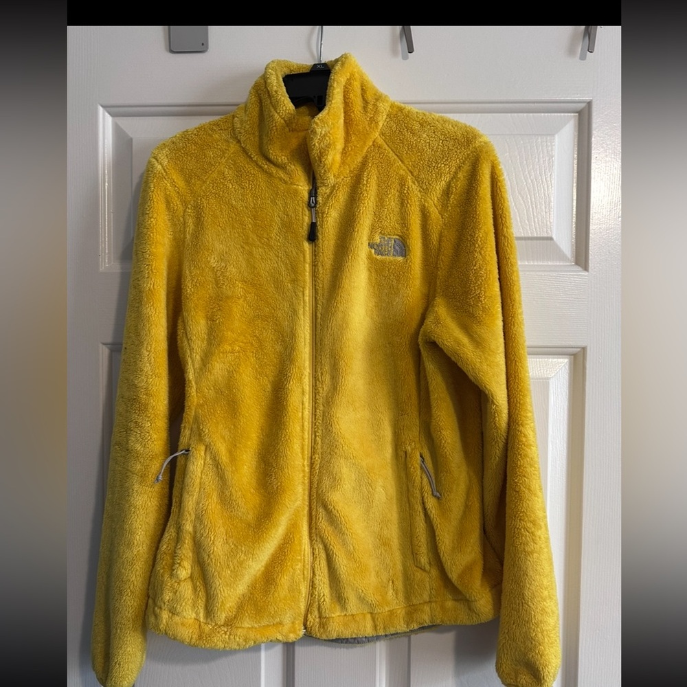 The North Face Women's Vibrant Yellow Teddy Jacket